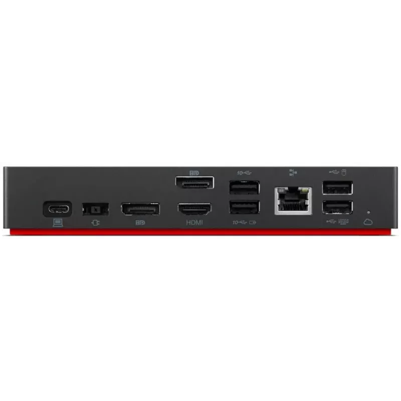 Dokkimisjaam Lenovo ThinkPad Universal Thunderbolt 4 juhtmega ühendusega must