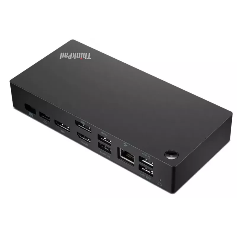 Dokkimisjaam Lenovo ThinkPad Universal Thunderbolt 4 juhtmega ühendusega must