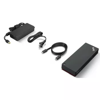 Dokkimisjaam Lenovo ThinkPad Universal Thunderbolt 4 juhtmega ühendusega must