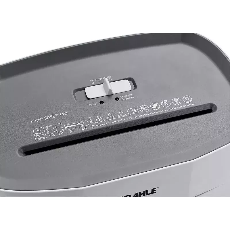 Paberipurustaja Dahle PS 140 ristipurustus 65 dB must hall