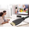 Techly HDMI 2.0 kaabel A/A M/M 3m Must ICOC HDMI2-4-030