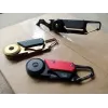 Key carabin TROIKA KTL26-RD Must Punane