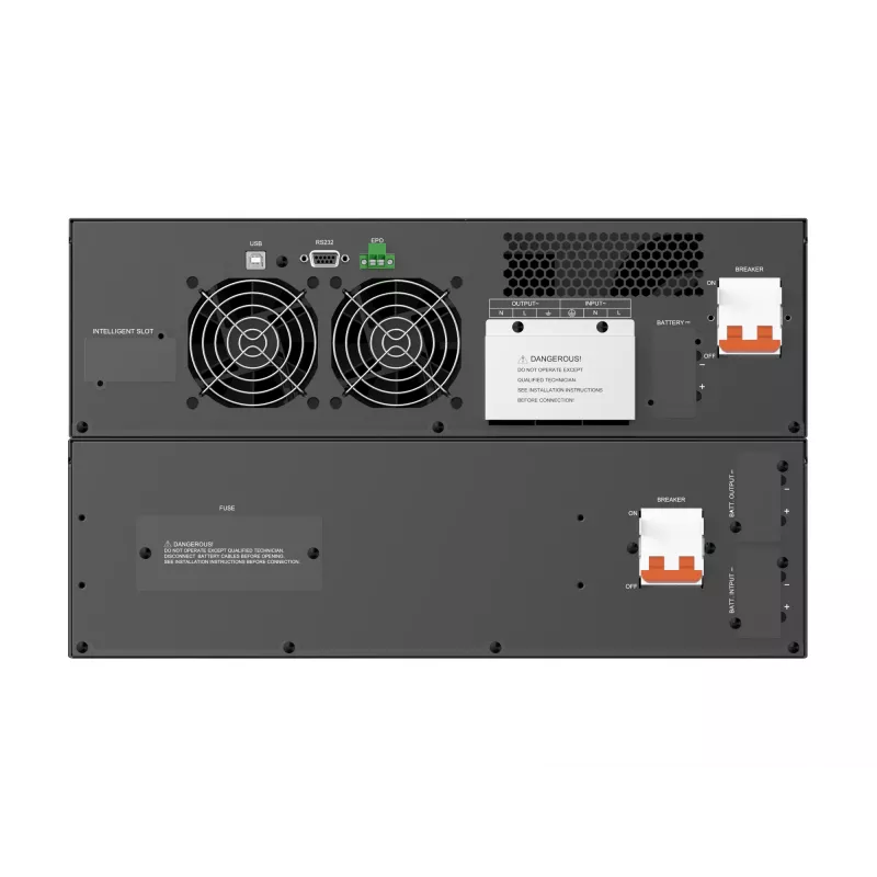 Conceptronic ZEUS51E6K 6000VA 6000W Online Rack/Torn UPS, Topeltkonversioon (Online), 6 kVA, 6000 W, Siinus, 80 V, 300 V