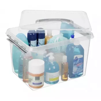 Hoiukast Sunware 78800609 Ristkülikukujuline Plastik Läbipaistev