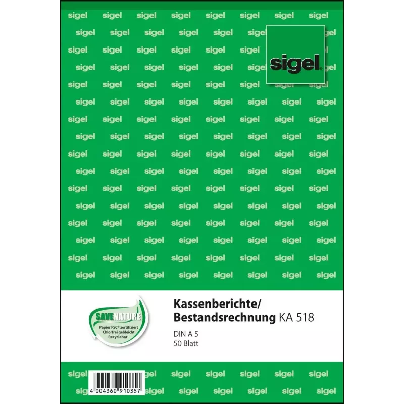 Ärivorm Sigel KA518