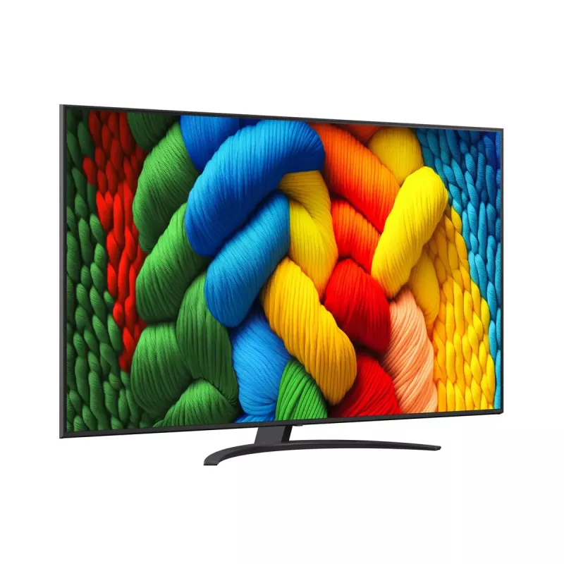 LG NanoCell AI 75NANO81A6A 190,5 cm (75 tolli) 4K Ultra HD nutiteler Wi-Fi Must