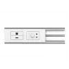 Kaablikarp VISION TC3 SURRBE65 lauale, valge, 210×68×28 mm, 1 tk