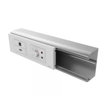 Kaablikarp VISION TC3 SURRBE65 lauale, valge, 210×68×28 mm, 1 tk