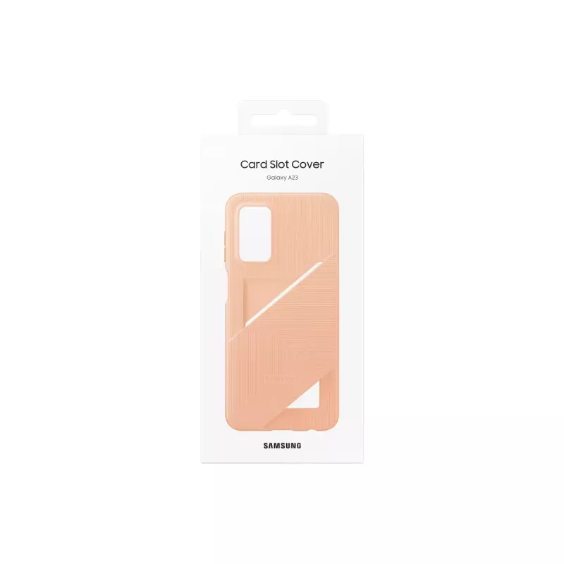 Ümbris Samsung Galaxy A23 kaardipesaga ümbris Awesome Peach