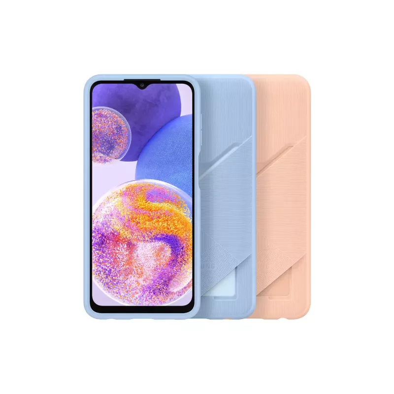 Ümbris Samsung Galaxy A23 kaardipesaga ümbris Awesome Peach