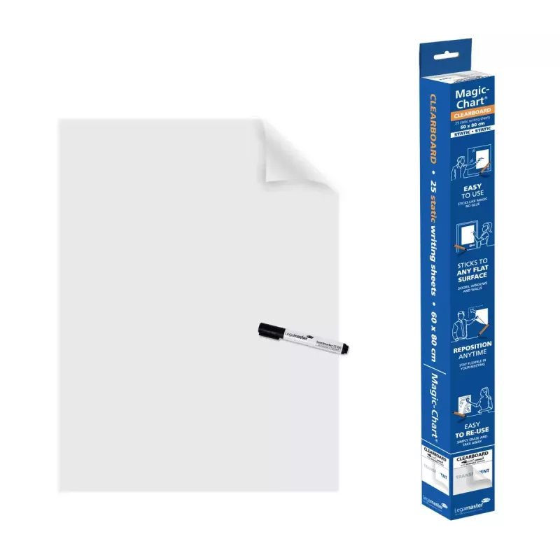 Clearboard-kile Legamaster Magic-Chart 60x80cm