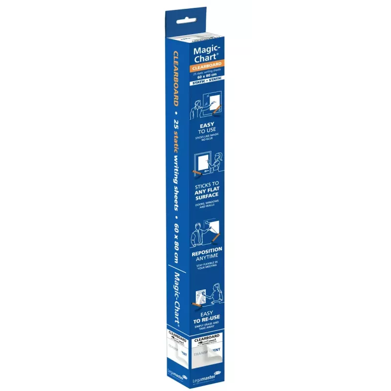 Clearboard-kile Legamaster Magic-Chart 60x80cm