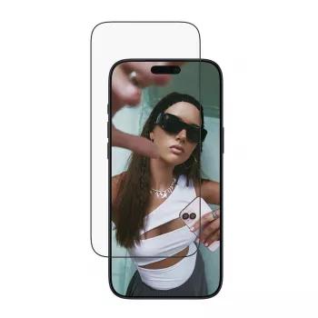 Ekraanikaitse PanzerGlass SAFE. iPhone 17 Pro Max jaoks – ülilai PET-kile musta raamiga, EasyAligner, kriimustus- ja löögikindel