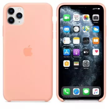 Silicone ümbris Apple iPhone 11 Pro Max Grapefruit Cover