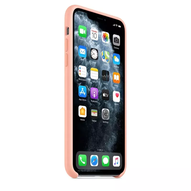 Silicone ümbris Apple iPhone 11 Pro Max Grapefruit Cover