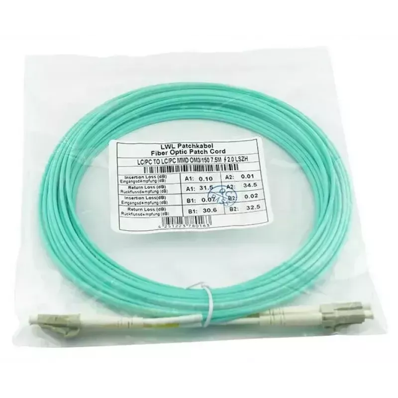 InfiniBand fiiberoptiline kaabel BlueOptics 050502K512000001M 1 m 2x LC LC/APC Roheline