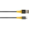 USB-kaabel Schwaiger WKUM10 511 1,2 m USB A Micro-USB B Must Kollane
