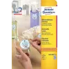 Isekleepuv ringikujuline silt Avery L6019REV-25