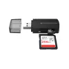 Conceptronic BIAN06B SD TF/MicroSD 4.0 kaardilugeja, UHS-II, USB 3.0, 5Gbps