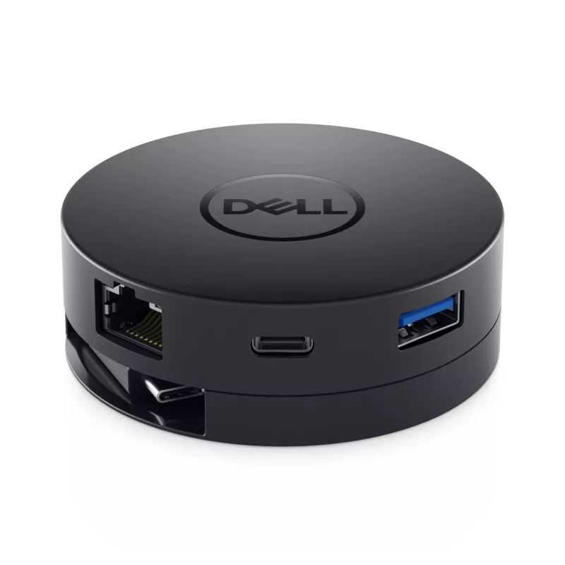DELL Mobile Adapter DA300 Juhtmega USB 3.2 Gen 2 (3.1 Gen 2) Type-C Must