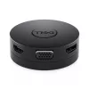 DELL Mobile Adapter DA300 Juhtmega USB 3.2 Gen 2 (3.1 Gen 2) Type-C Must