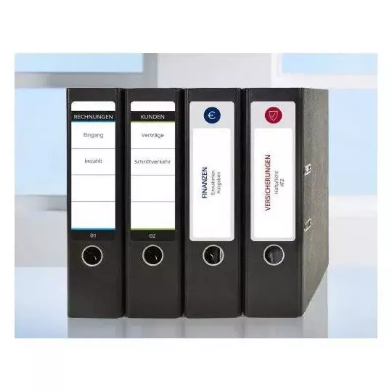 Isekleepuv silt Avery L4761-100 Ümardatud ristkülik