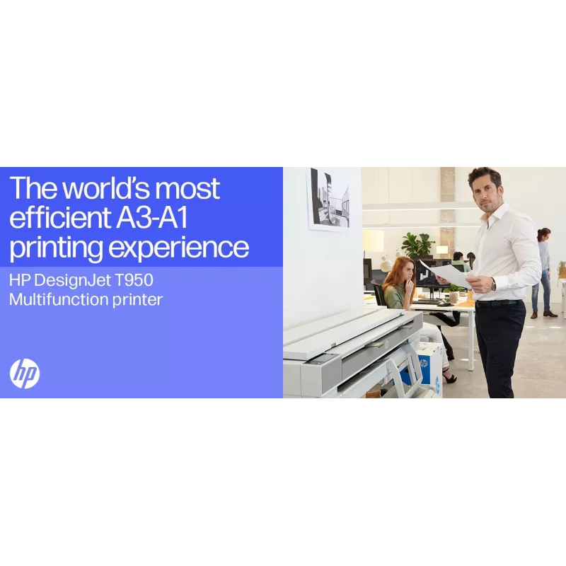Multifunktsioonprinter HP Designjet T950 36-tolline termotindiprinter 2400x1200 DPI