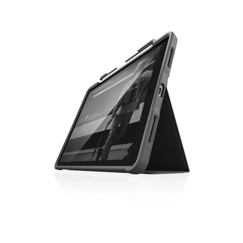 Folio Case STM Dux Plus iPad Air 4. põlvkonna jaoks 27,7 cm must