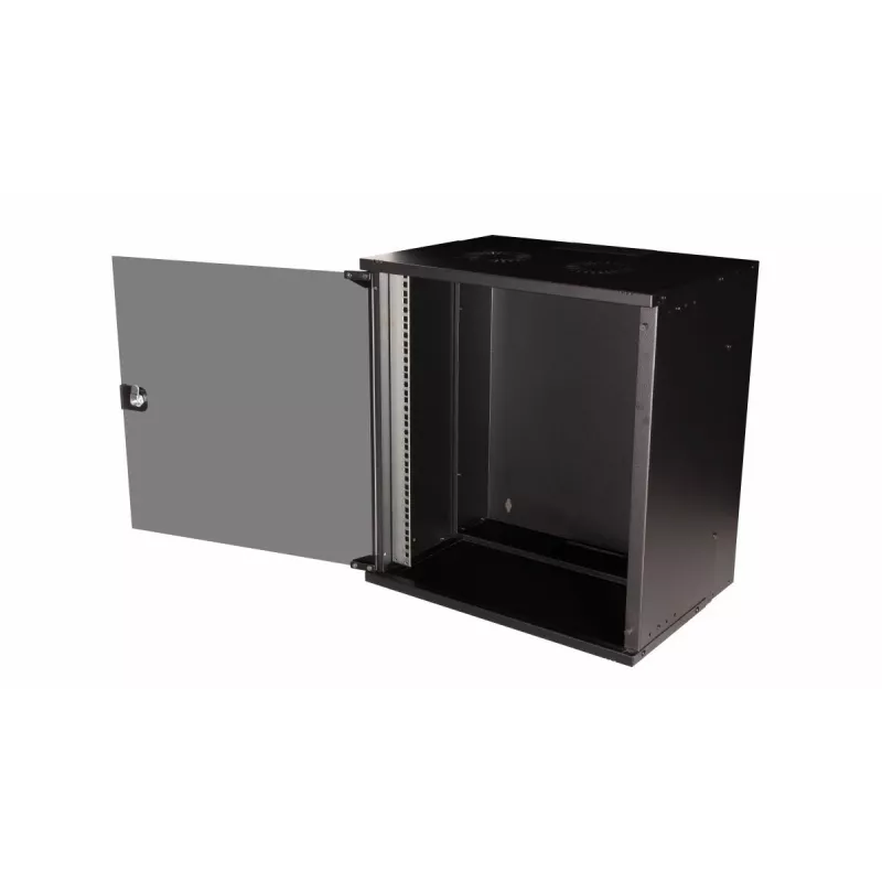 Equip Eco Mount 19' kapp, 12U, 540X400MM, RAL9005 must