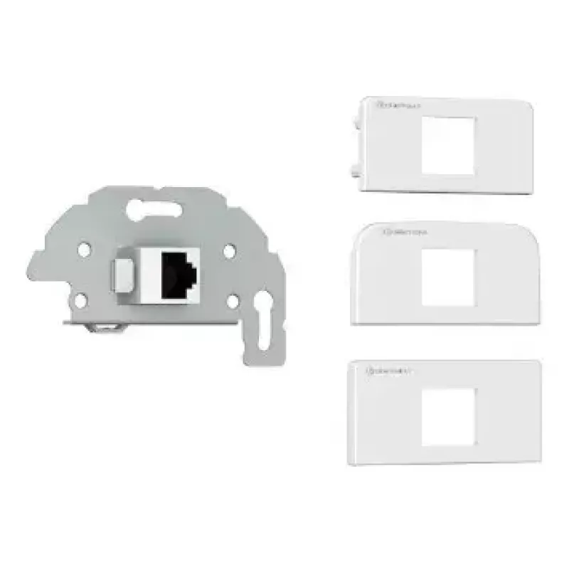 RJ-45 pistikupesa Kindermann 7456000523 Hall Valge