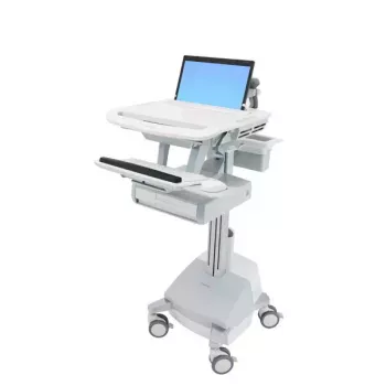 Multimeedia käru Ergotron StyleView Alumiinium Hall Valge