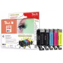 Peach PI100-140 tindikassett 5 tk Ühilduv Must, Tsüaan, Fototmust, Kollane