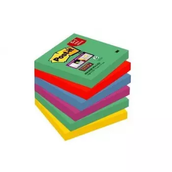 Staples 3M 654 kleepmärkmik ristkülik 76×76 mm mitmevärviline 90 lehte