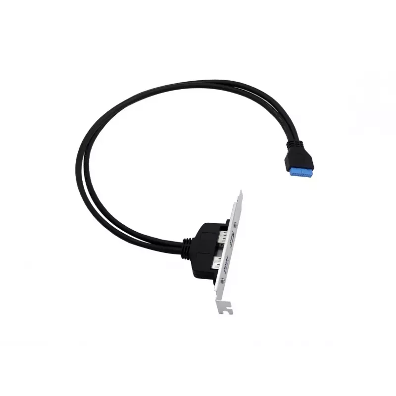Conceptronic EMRICK11B 19-pin emane kahele USB-A emasele USB 3.0 adapter