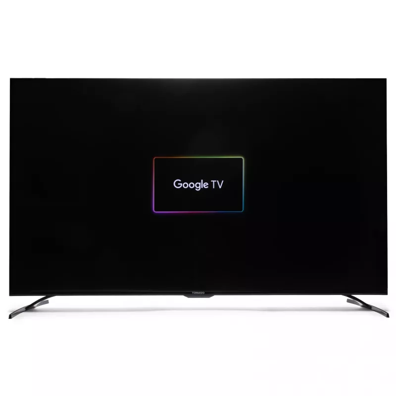 TORNADO 55UA3400X | 55” raamita 4K UHD Google TV koos HDR10 ja HLG-ga