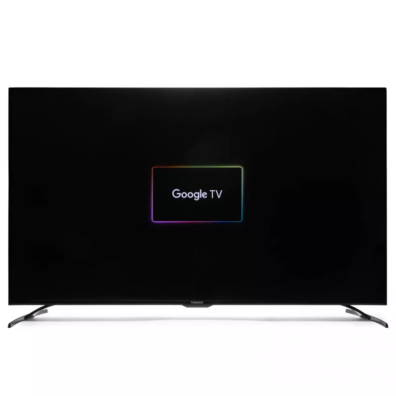 TORNADO 55UA3400X | 55” raamita 4K UHD Google TV koos HDR10 ja HLG-ga