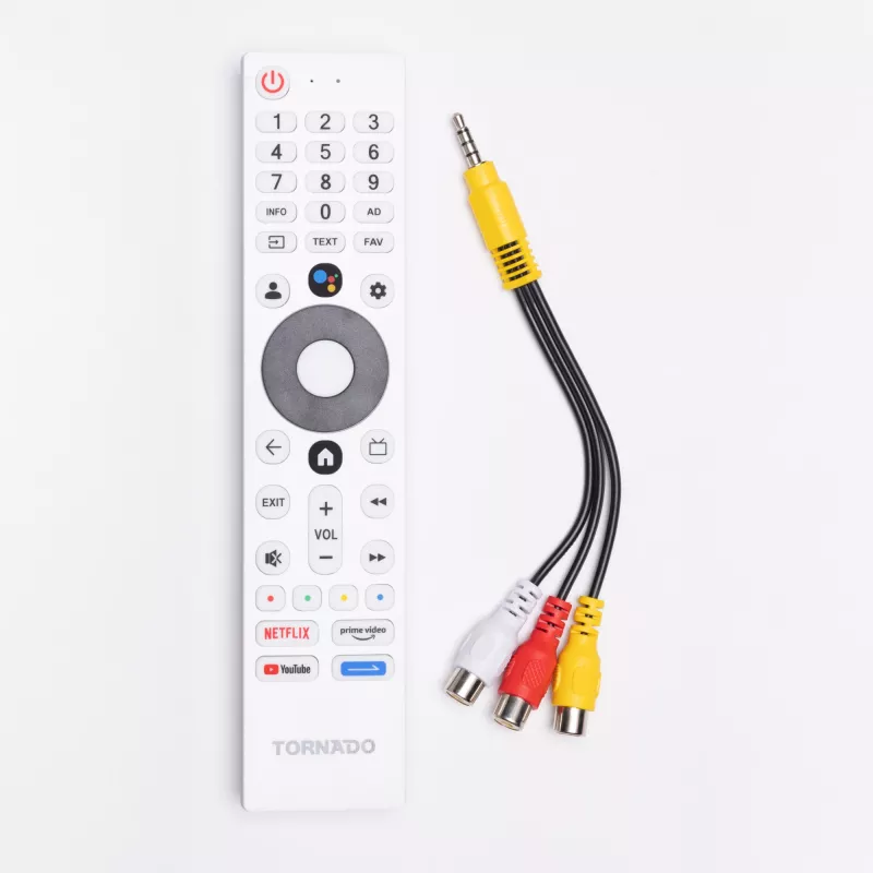 TORNADO 55UA3400X | 55” raamita 4K UHD Google TV koos HDR10 ja HLG-ga