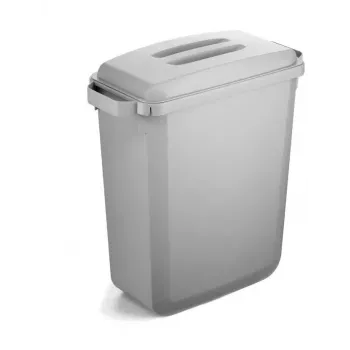 Jäätmemahuti Durable 1800503050 ristkülikukujuline plastikust hall laius 590 mm sügavus 282 mm kõrgus 600 mm