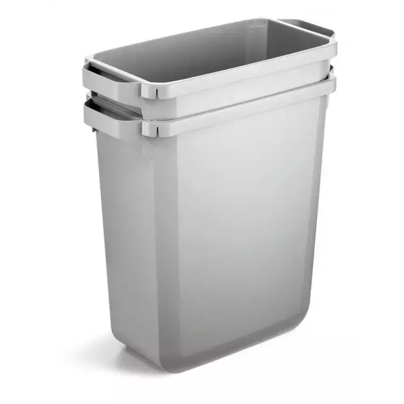 Jäätmemahuti Durable 1800503050 ristkülikukujuline plastikust hall laius 590 mm sügavus 282 mm kõrgus 600 mm
