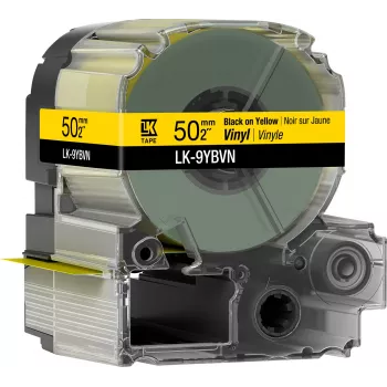 Epson LK-9YBVN etiketivalmistuslint Must kollasel