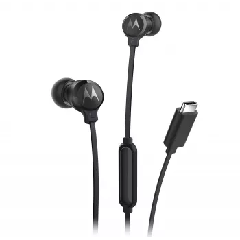 Motorola EARBUDS3CS kõrvaklapid/peakomplekt Juhtmega Kõrvasisene Kõned/muusika USB USB-C Must