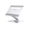 Conceptronic DONN27G, sülearvuti alus, hõbedane, alumiinium, 360°, USB 3.2 Gen 1 (3.1 Gen 1) USB-C, 5000 Mbit/s