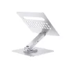 Conceptronic DONN27G, sülearvuti alus, hõbedane, alumiinium, 360°, USB 3.2 Gen 1 (3.1 Gen 1) USB-C, 5000 Mbit/s