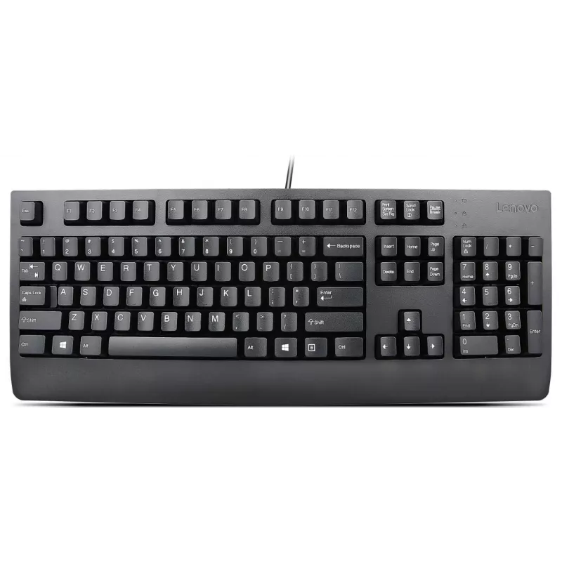 Lenovo Preferred Pro II klaviatuur universaalne USB QWERTY taani must