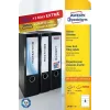Isekleepuv silt Avery L4761-25 Rounded rectangle