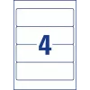 Isekleepuv silt Avery L4761-25 Rounded rectangle