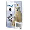 Epson Singlepack Must 26XL Claria Premium Ink, High (XL) Yield, Must, pigmenttint, 12.2 ml, 1 tk, 500 lehekülge