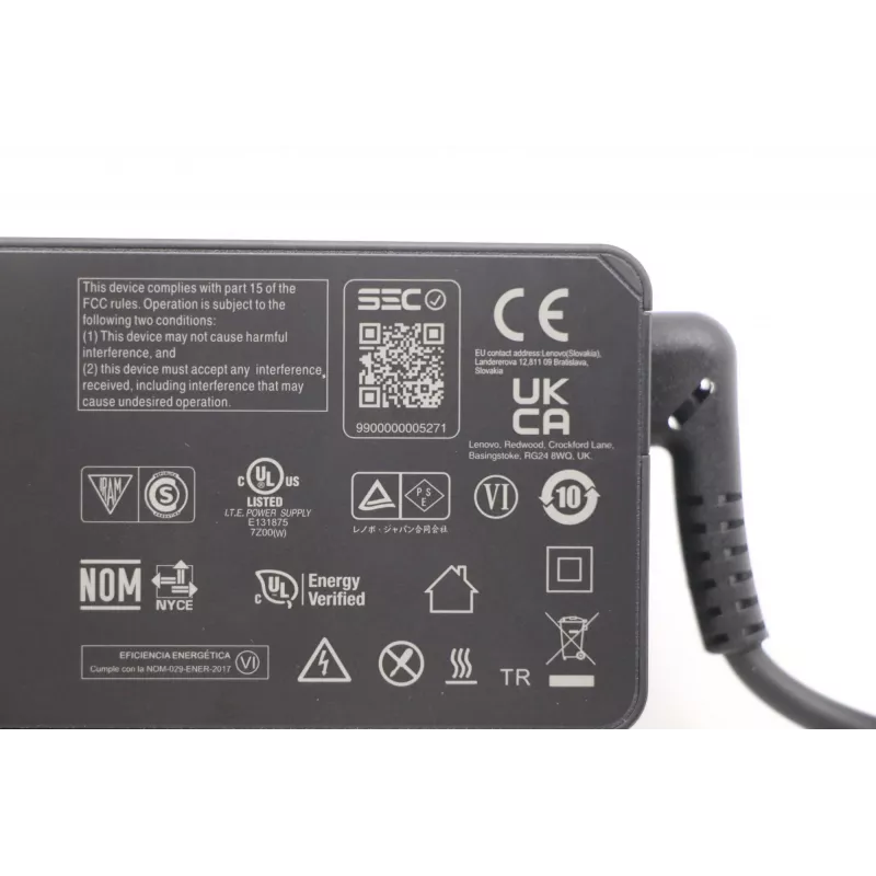 Lenovo 5A10W86295 toiteadapter Sisetingimustesse 65 W Must