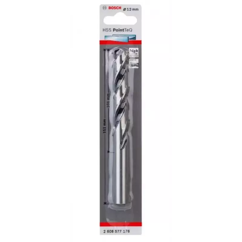 Twist Drill Bit Bosch HSS PointTeQ 1,2 cm
