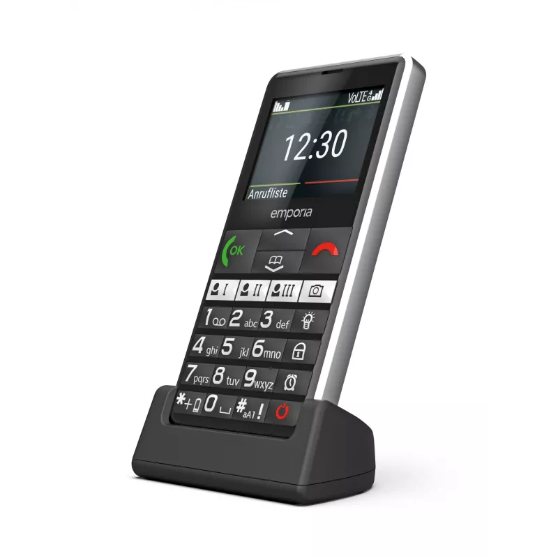 Emporia emporiaPURE-LTE 5.87 cm (2.31 tolli) 107 g must seenioritelefon